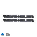 JK "Wrangler" Hood Decal - Carbon Fiber