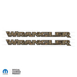 JK "Wrangler" Hood Decal - REALTREE® Max4 Camo