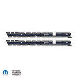 JK "Wrangler" Hood Decal - Thin Blue Line