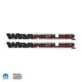JK "Wrangler" Hood Decal - Thin Red Line
