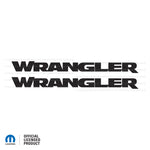 JK "Wrangler" Hood Decal - Topographic Patterns