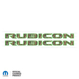 JL/JT "Rubicon" Hood Decal - REALTREE® AP Camo