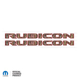 JL/JT "Rubicon" Hood Decal - REALTREE® AP Camo