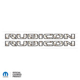 JL/JT "Rubicon" Hood Decal - REALTREE® AP Snow Camo