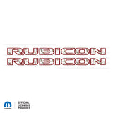 JL/JT "Rubicon" Hood Decal - REALTREE® AP Snow Camo