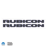 JL/JT "Rubicon" Hood Decal - Carbon Fiber
