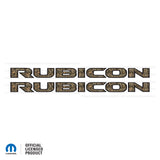 JL/JT "Rubicon" Hood Decal - REALTREE® Max4 Camo