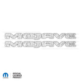 JT "Mojave" Hood Decal - Topographic Patterns
