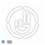 Jeep Wave Decal - Single Color