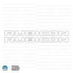 JL/JT "Rubicon" Hood Decal - Single Color