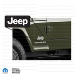 TJ "Jeep" Fender Decals - Single Colors