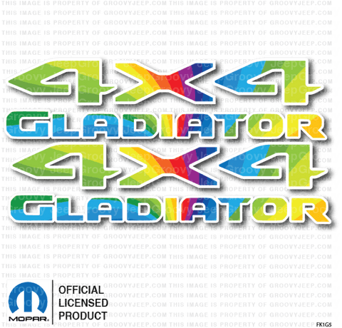 Jt Gladiator - 4X4 Bedside Swirl White Vehicles & Parts