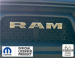 19-24 Gen5 RAM Grille OVERLAY Decals Rrealtree Camo Max4 Front Stickers FD1D7