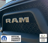 19-24 Gen5 RAM Grille OVERLAY Decals Rrealtree Camo Max4 Front Stickers FD1D7