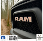 19-24 RAM Grille OVERLAY Decals Rrealtree Camo APC Pink Front Stickers FD1D8