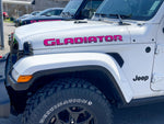 JT "GLADIATOR" HOOD DECAL - Mountain Range