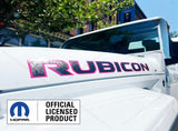 Jeep Rubicon Hood Decals 3D Map