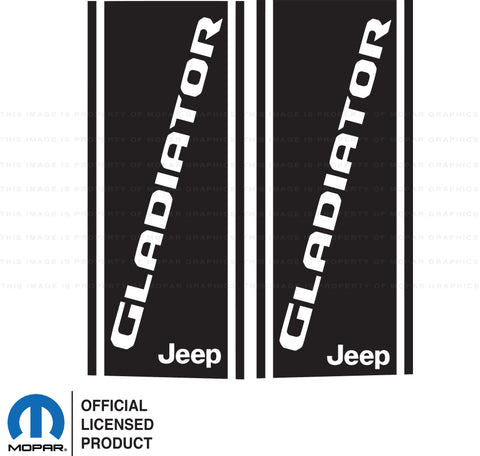 1941 Graphic Bedside decal sticker - x4 Pack - Fits 2020 + Jeep Gladiator JT GBD 1941 Graphic Bedside decal sticker - x4 Pack - Fits 2020 + Jeep Gladiator JT GBD