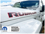 Jeep Rubicon Hood Decals 3D Map