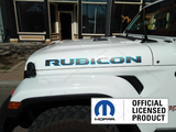 Jeep Rubicon Hood Decals 3D Map
