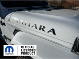 Jeep SAHARA Hood Decals 3D