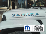 Jeep SAHARA Hood Decals 3D