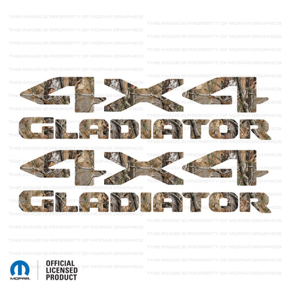 JT "4x4 Gladiator" Decal - REALTREE® AP Camo