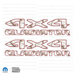 JT "4x4 Gladiator" Decal - REALTREE® AP Snow Camo