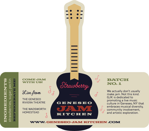 Geneseo Jam Kitchen Jar Labels