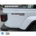 JT "Gladiator 4x4 " Decal - Color Outlines