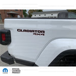 JT "Gladiator 4x4 " Decal - Color Outlines