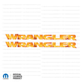 JK/JL "Wrangler" Hood Decal - Flame