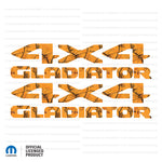 JT "4x4 Gladiator" Decal - REALTREE® AP Blaze Camo