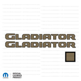 JT "Gladiator" Hood Decal - 392