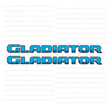 JT "GLADIATOR" HOOD DECAL - Mountain Range