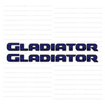 JT "GLADIATOR" HOOD DECAL - Mountain Range