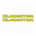 JT "GLADIATOR" HOOD DECAL - Mountain Range