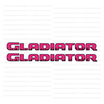 JT "GLADIATOR" HOOD DECAL - Mountain Range