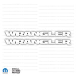 JK "Wrangler" Hood Decal - Single Color