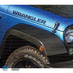 JK "Wrangler" Hood Decal - Single Color