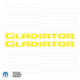 JT "Gladiator" Hood Decal - Single Color